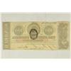 Image 2 : 1863 MILLEDGEVILLE, GA $100 OBSOLETE BANK NOTE