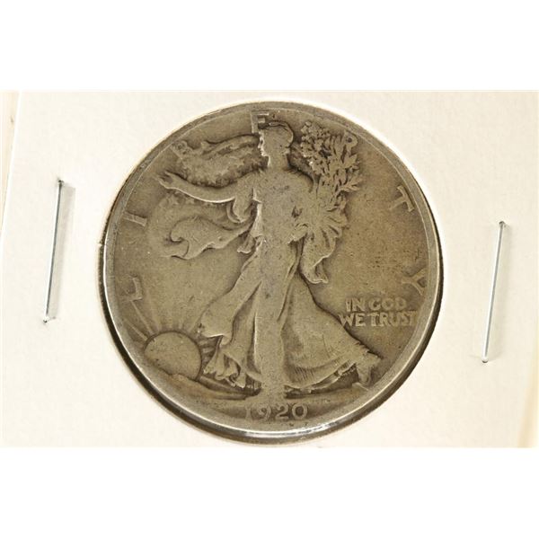 1920 WALKING LIBERTY HALF DOLLAR