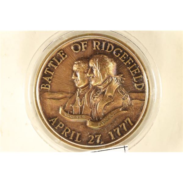 1 1/2'' HIGH RELIEF BRONZE TOKEN BATTLE OF