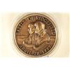 Image 1 : 1 1/2'' HIGH RELIEF BRONZE TOKEN BATTLE OF
