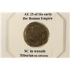 Image 3 : 14-37 A.D. TIBERIUS ANCIENT COIN