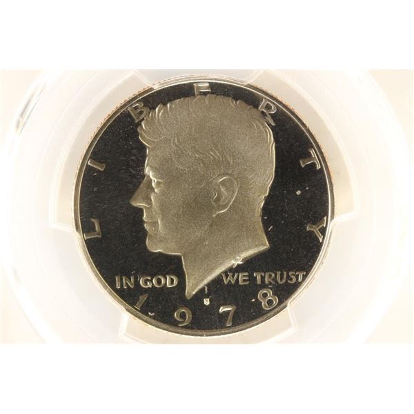 1978-S KENNEDY HALF DOLLAR PCGS PR70 DCAM