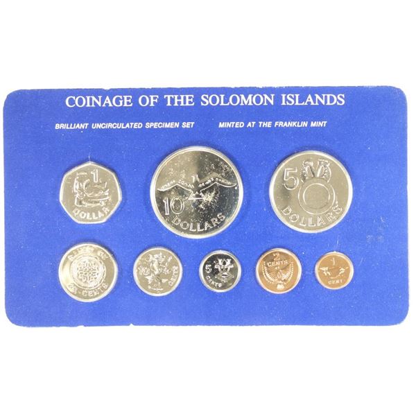 1981 SOLOMON ISLANDS UNC SPECIMEN SET MINTED