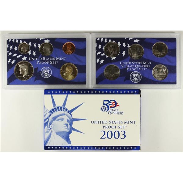 2003 US PROOF SET (WITH BOX)