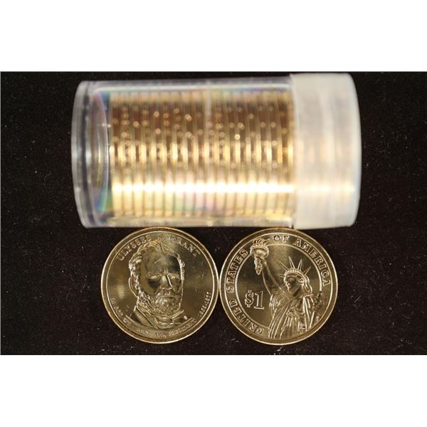 ROLL OF 25-2011-D ULYSSES S. GRANT DOLLARS BU