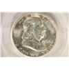 Image 1 : 1956 FRANKLIN HALF DOLLAR PCGS MS64
