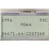 Image 3 : 1956 FRANKLIN HALF DOLLAR PCGS MS64