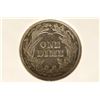Image 2 : 1909-S BARBER DIME ANACS EXTRA FINE 40