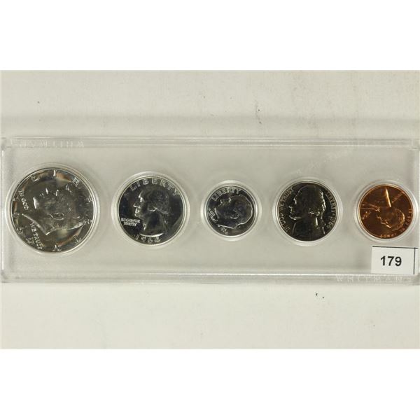 1964 US SILVER PROOF SET IN PLASTIC CASE