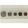 Image 2 : 1964 US SILVER PROOF SET IN PLASTIC CASE