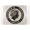 Image 2 : 2013-P AUSTRALIA KOOKABURRA 1 OZ SILVER DOLLAR