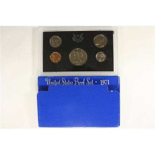 1971 US PROOF SET (WITH BOX)
