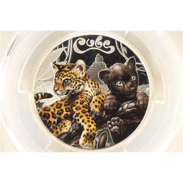 2016-P AUSTRALIA JAGUAR CUBS COLORIZED 50 CENTS