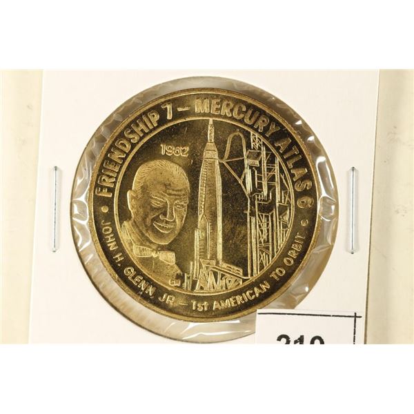 FRIENDSHIP 7-MERCURY ATLAS 6 SPACE TOKEN
