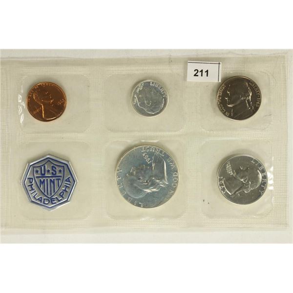 1963 US SILVER PROOF SET (WITHOUT ENVELOPE)