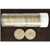 Image 1 : ROLL OF 40-1944-S 35% SILVER JEFFERSON WAR NICKELS