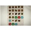 Image 1 : 27 ASSORTED TOKENS AND ELONGATED CENTS ALL