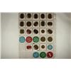 Image 2 : 27 ASSORTED TOKENS AND ELONGATED CENTS ALL