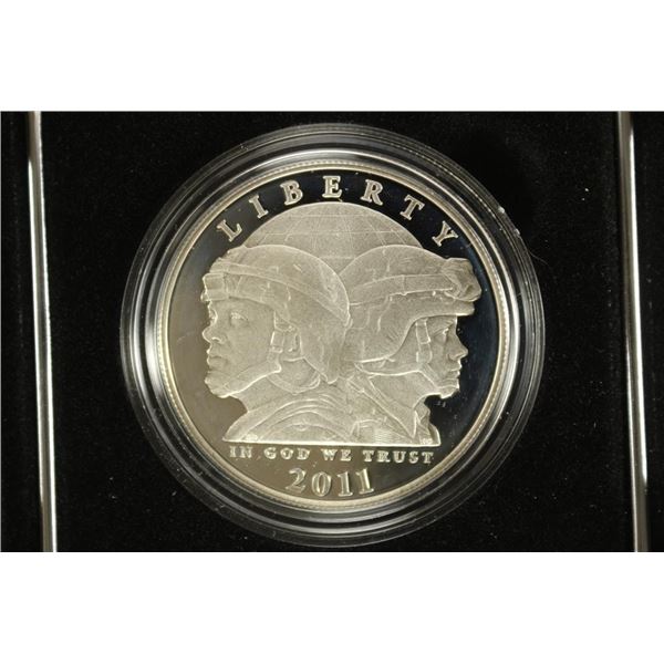 2011 UNITED STATES ARMY COMMEMORATIVE PROOF