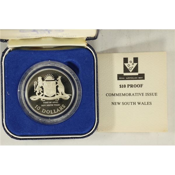 1987 AUSTRALIA  "COAT OF ARMS NEW SOUTH WALES"