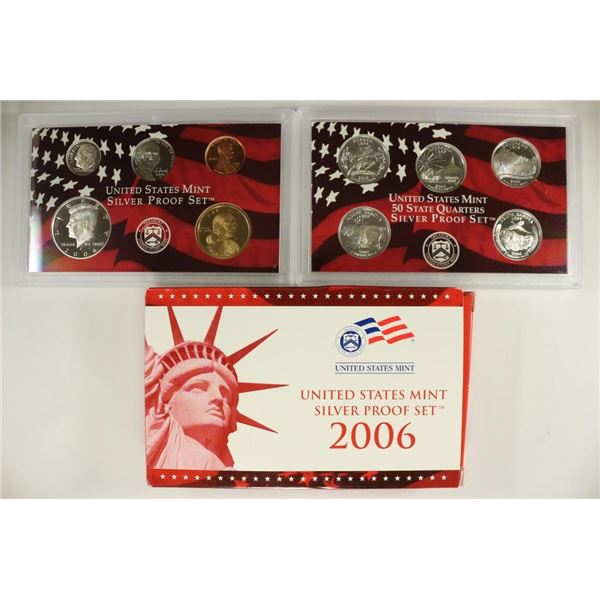 2006 US SILVER PROOF SET (WITH BOX)