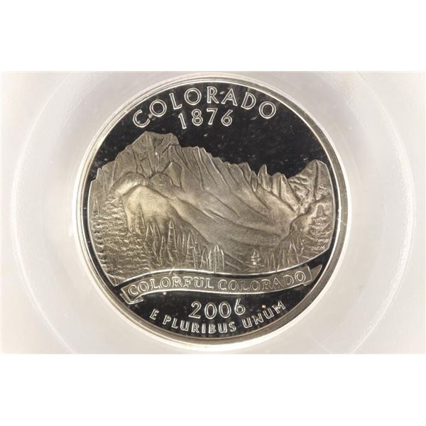 2006-S SILVER COLORADO QUARTER PCGS PR69 DCAM