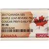 Image 3 : 2017 CANADA MAPLE LEAF-REVERSE PROOF SILVER $5