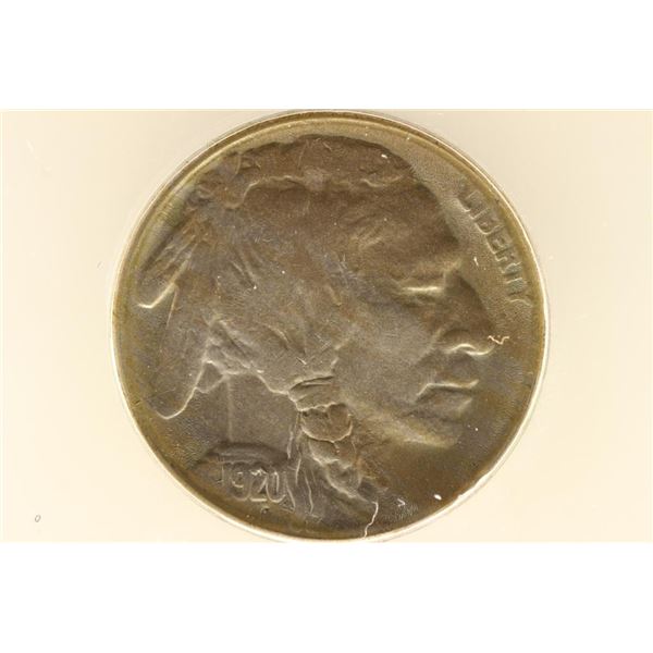 1920-S BUFFALO NICKEL LAMINATED ICG MS62