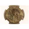 Image 2 : ERROR 2007-P JOHN ADAMS DOLLAR DOUBLE EDGE