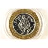 Image 2 : CASINO $10 SILVER TOKEN (UNC) DANNY GANS