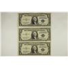 Image 1 : 3-1935-F $1 SILVER CERTIFICATES BLUE SEALS