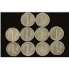Image 2 : 10 ASSORTED 1930'S MERCURY DIMES