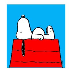 Peanuts, "Take A Moment" Hand Numbered Canvas (40"x44") Limited Edition Fine Art