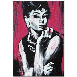 "Audrey Hepburn (Fabulous)" Limited Edition Giclee on Canvas (30 x 40") by David