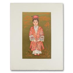 Edna Hibel (1917-2014), "Sun Ming Tsai of Beijing" Limited Edition Lithograph, N