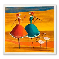 Ester Myatlov, Hand Signed Limited Edition Serigraph on Paper with Letter of Aut