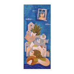 Samy Briss, "Troubadour" Hand Signed Limited Edition Serigraph with Letter of Au