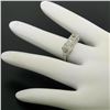 Image 3 : Antique Art Deco 18kt White Gold 0.55 ctw European Cut Diamond Filigree Ring