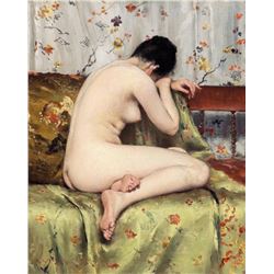 William Merritt Chase - A Modern Mary Magdalen