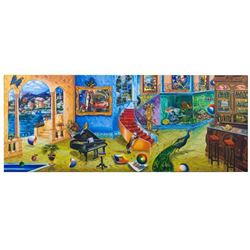 Alexander Astahov, "Beautiful Mess" Hand Signed Limited Edition Giclee on Canvas