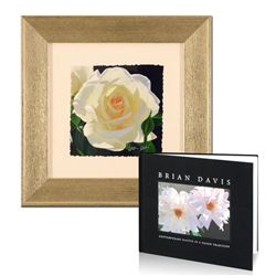 Brian Davis, "French Lace with Bud", Limited Edition Giclee, Numbered and Hand S