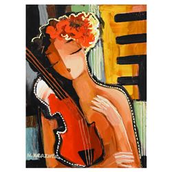 Michael Kerzner, Original Acrylic Painting on Canvas, Hand Signed with Letter of