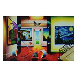 Ferjo, "Day Time Beauty" Limited Edition on Canvas, Numbered and Signed with Let