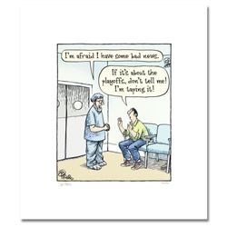 Bizarro! "Hospital Playoffs" Numbered Limited Edition Hand Signed by creator Dan