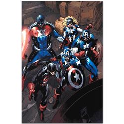 Marvel Comics "Captain America Corps #2" Numbered Limited Edition Giclee on Canv