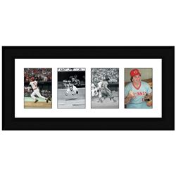 "Pete Rose Photo Series" Framed Set of Pete Rose Highlight Photographs. Includes