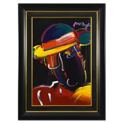 Peter Max, "Zero Spectrum" Framed One-Of-A-Kind Acrylic Mixed Media (34.5" x 46.