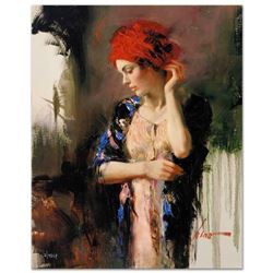 Pino (1939-2010), "Harmony" Artist Embellished Limited Edition on Canvas, CP Num