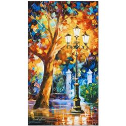 Leonid Afremov (1955-2019) "Romantic Aura" Limited Edition Giclee on Canvas, Num