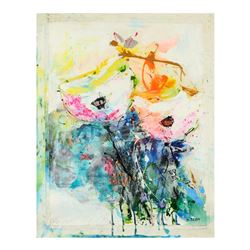 M. Blum, Original Oil Painting on Canvas, Hand Signed with Letter of Authenticit